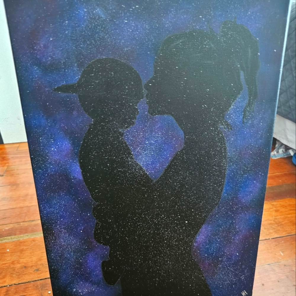 18x24 "You are my world" painting